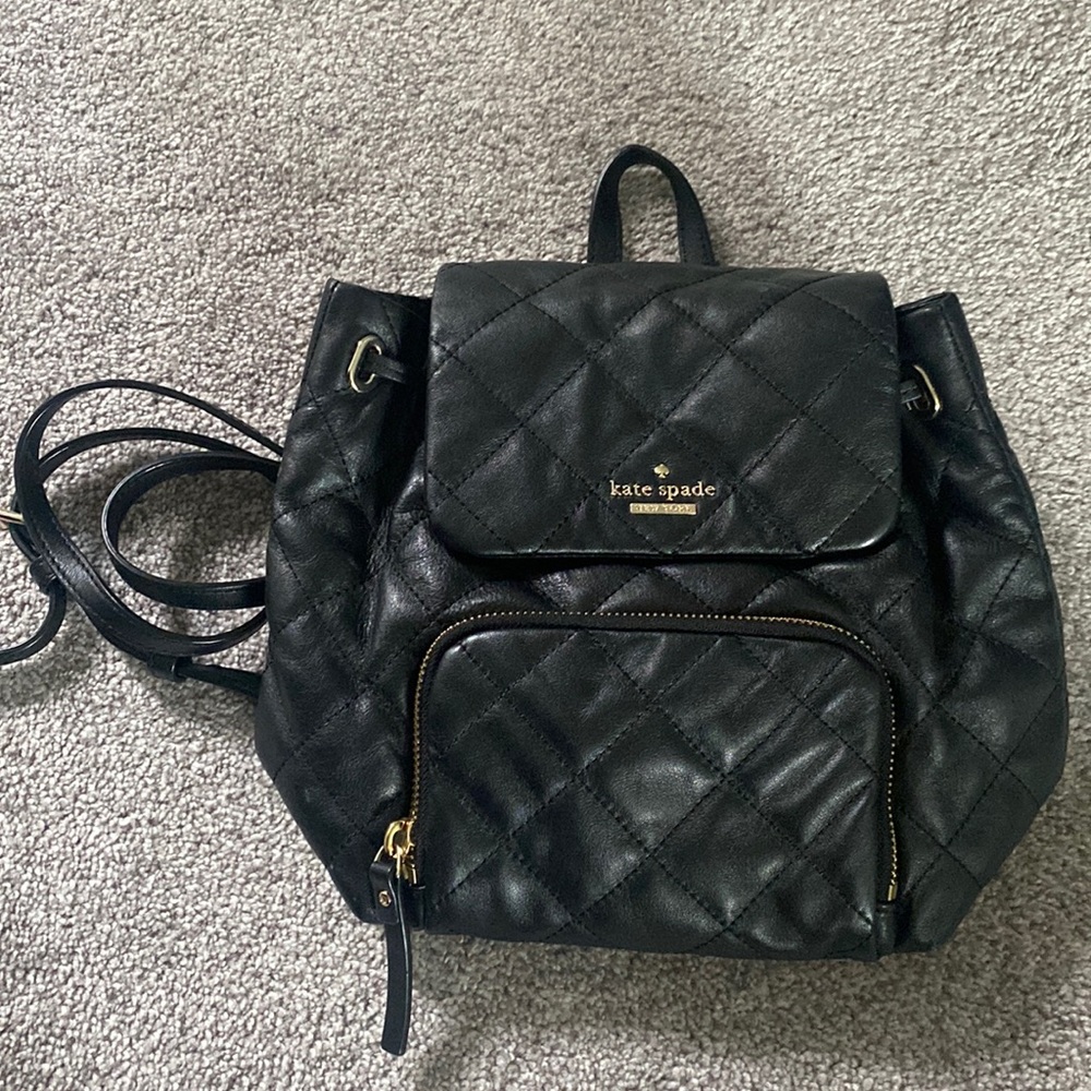 Kate Spade mini back pack purse